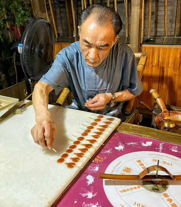 traditional sugar painting